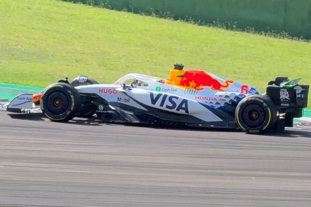 Filming Day de Racing Bulls