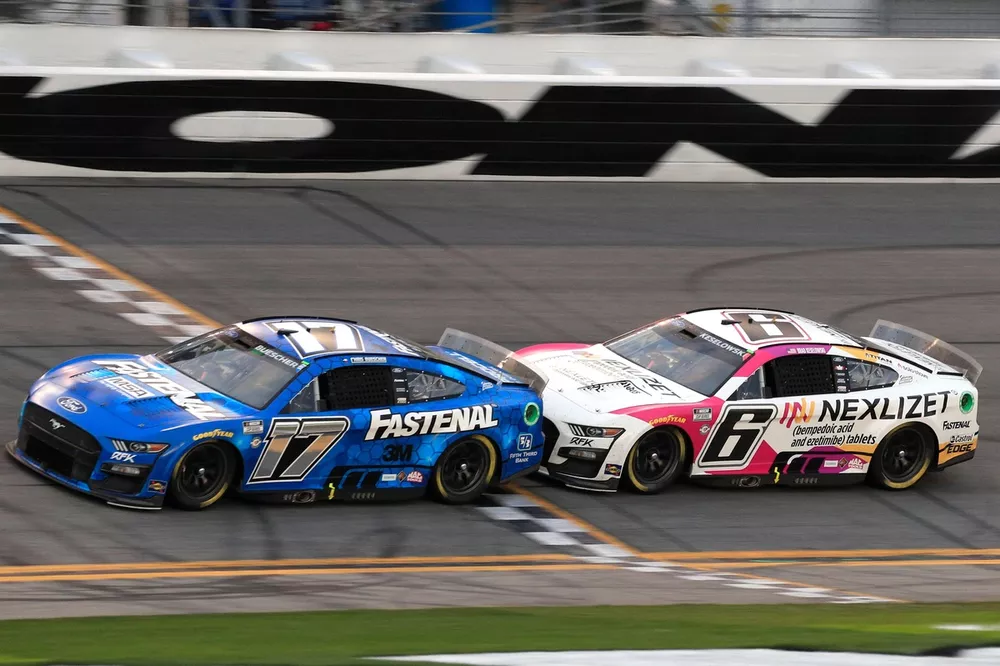 Chris Buescher, RFK Racing Ford; Brad Keselowski, RFK Racing Ford