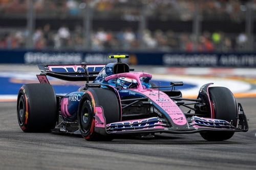 F1 GP Singapur 2025: Colapinto arrancará 18 en Singapur por delante de Gasly