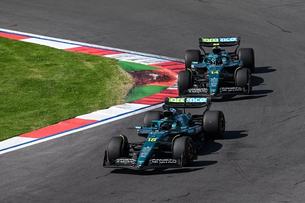 Lance Stroll, Aston Martin Racing, Fernando Alonso, Aston Martin Racing