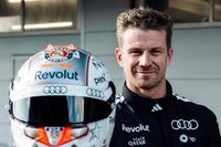 H&uuml;lkenberg d&eacute;voile son casque 2026 pour les d&eacute;buts d'Audi en F1