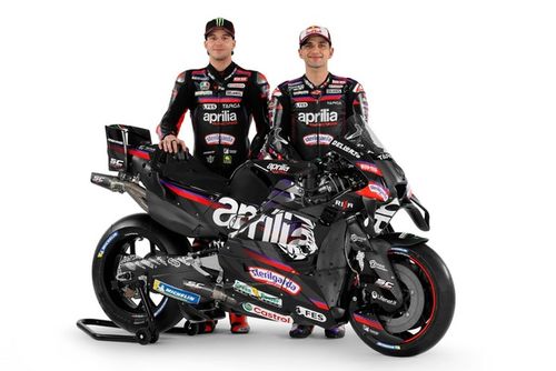 Aprilia revela su moto de MotoGP 2026 para Marco Bezzecchi y Jorge Mart&iacute;n