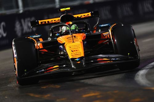 McLaren F1 deja de lado los alerones m&aacute;s extremos tras las pr&aacute;cticas de Las Vegas