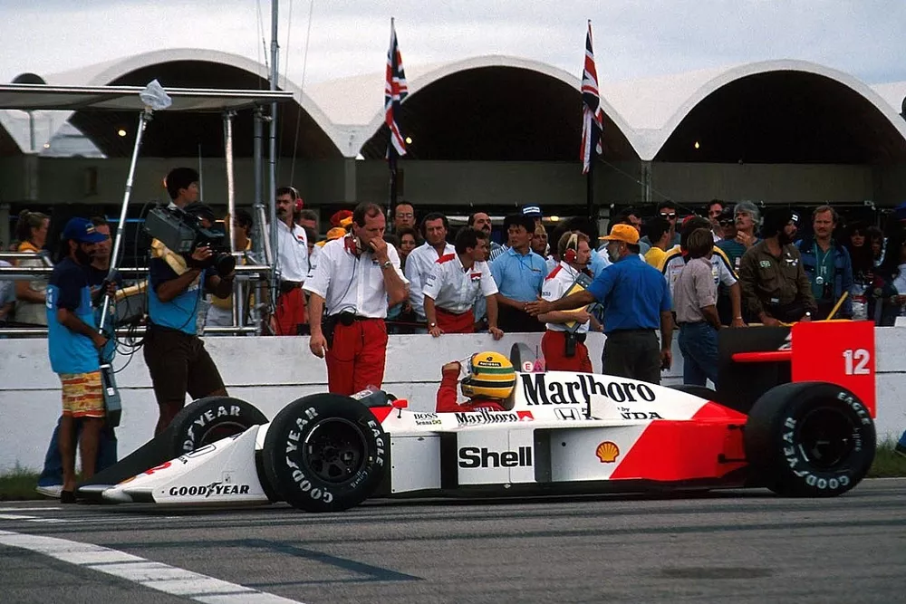 Ayrton Senna, McLaren, Ron Dennis, Mclaren Amministratore delegato