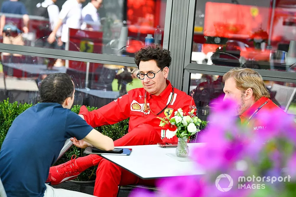 Mattia Binotto, teambaas Ferrari 