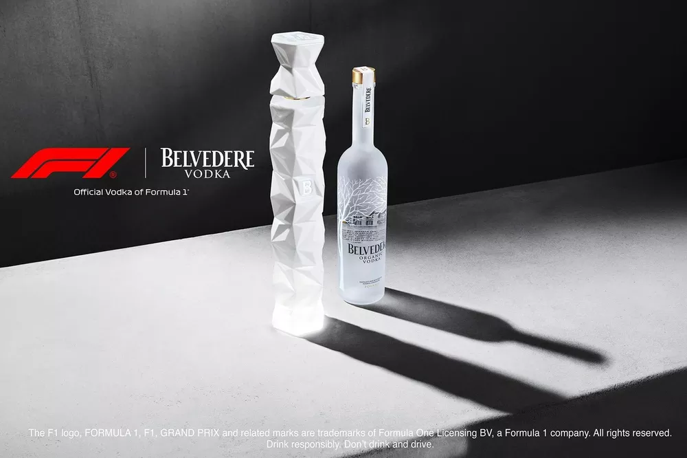 La F&oacute;rmula 1 y Belvedere Vodka 