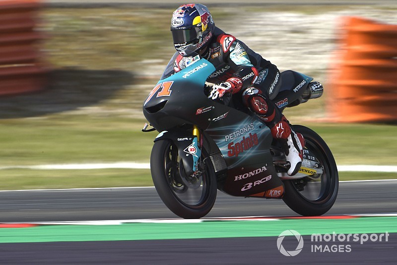FP2 Moto3 Thailand: Sasaki puncaki sesi, Bezzecchi terjatuh