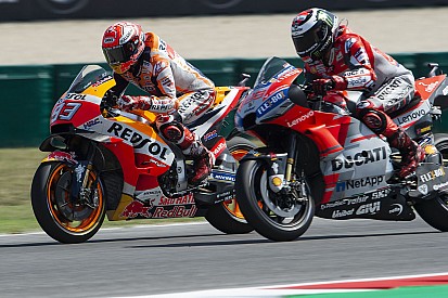 Marquez worstelde: “Pushte te hard om Lorenzo bij te houden”