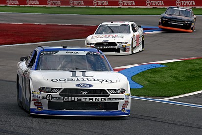 Cole Custer tops drama-free Xfinity practice at Charlotte Roval