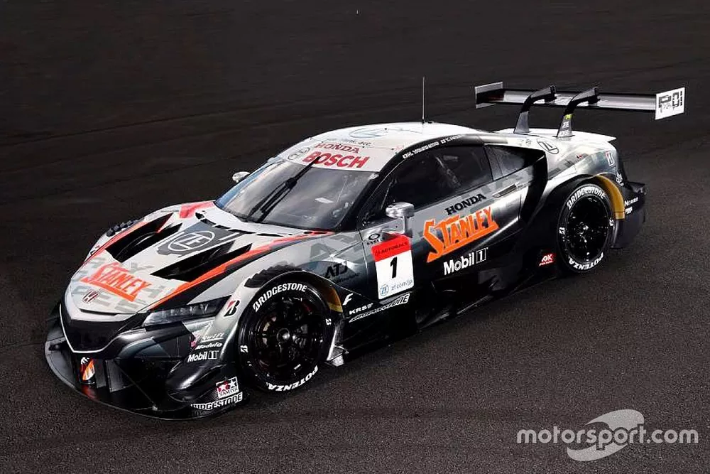 EBBRO製　STANLEY NSX-GT No.1 SUPER GT 2021 Kunimitsu Honda reveals new Super GT sponsor for 2021
