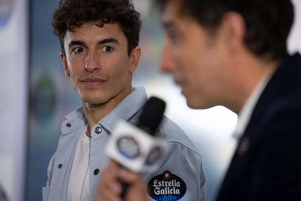 Marc M&aacute;rquez all' evento di Estrella Galicia 0,0 