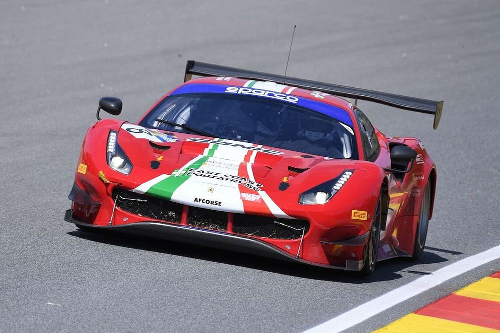 #8 AF Corse, Ferrari 488 GT3 Evo: Carrie Schreiner, Sean Hudspeth, Antonio Fuoco