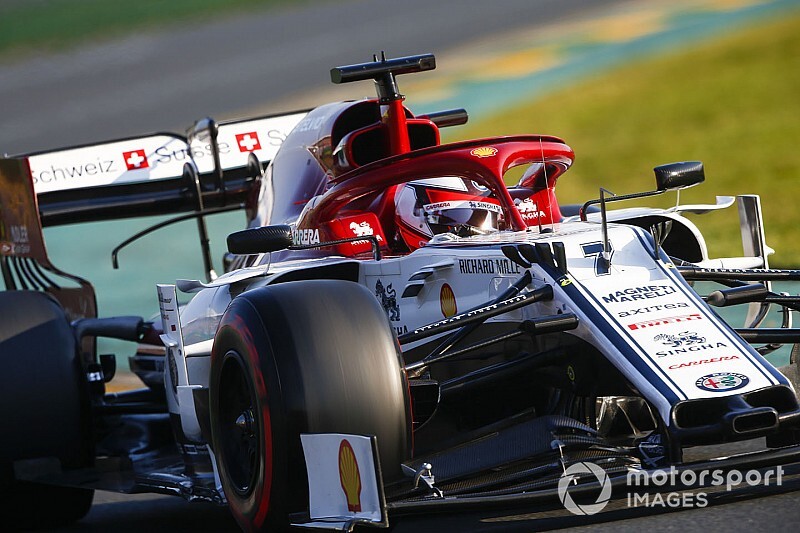 Un tear-off a précipité le premier arrêt de Räikkönen
