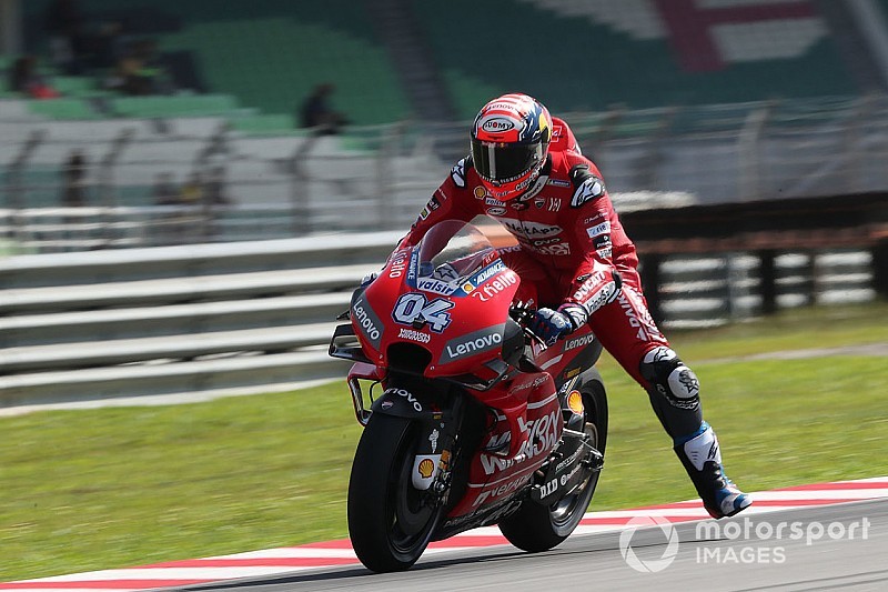 Dovizioso: “Márquez es un animal, fue el que menos rodó y el más rápido”