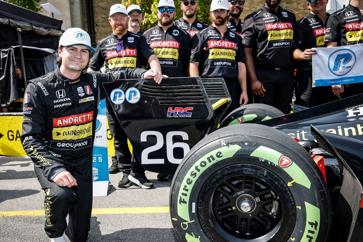 Colton Herta takes pole as he aims for IndyCar Toronto repeat thumbnail