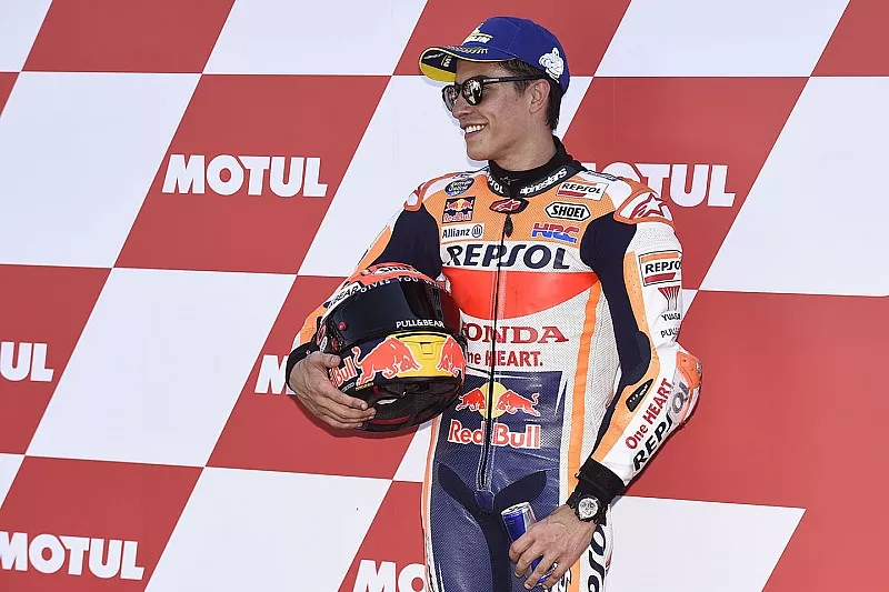 El poleman Marc Marquez, Repsol Honda Team