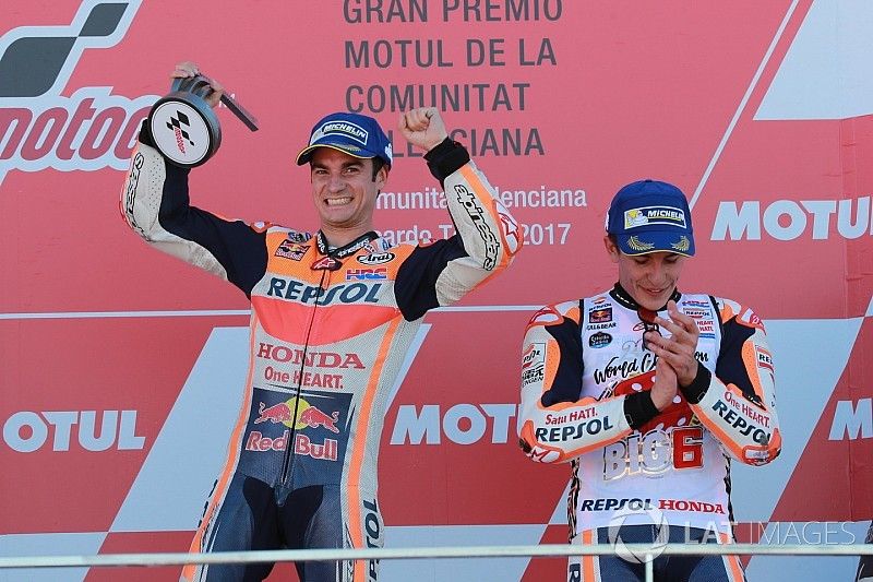 Podio: Ganador de la carrera Dani Pedrosa, Repsol Honda Team