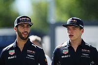 Verstappen first teammate to challenge me - Ricciardo