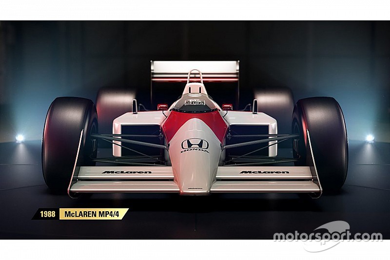 У відеогрі F1 2017 з’являться класичні боліди