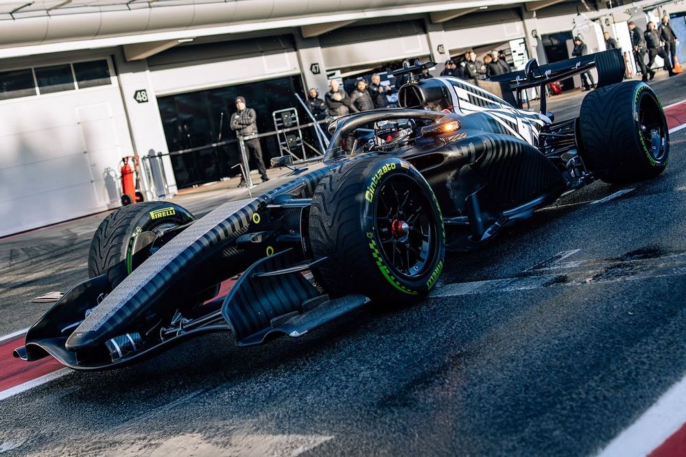 Cadillac F1 en el test de Barcelona