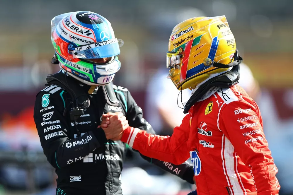 Lewis Hamilton, Ferrari, Andrea Kimi Antonelli, Mercedes
