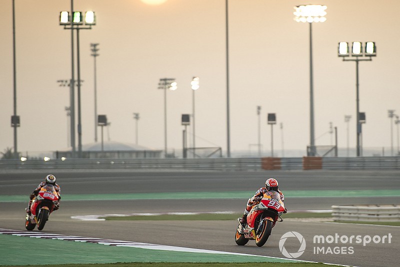 Honda-Teamduell im Fokus: Marquez und Lorenzo in Katar mit Fragezeichen