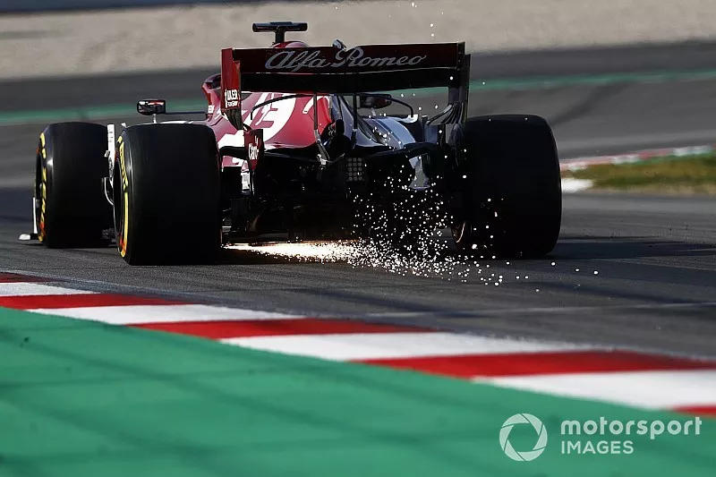 Kimi Raikkonen, Alfa Romeo Racing C38 sparks