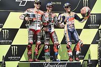Dovizioso se lleva en Brno un final de carrera de infarto