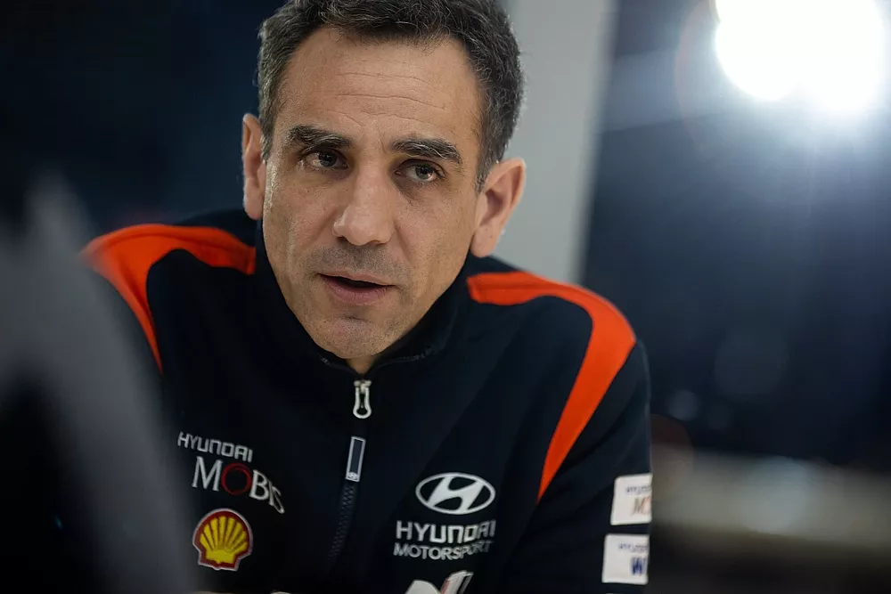 Cyril Abiteboul, Director del equipo Hyundai World Rally Team