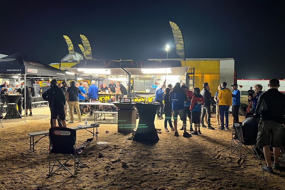 Fiesta de Año Nuevo en el Dakar