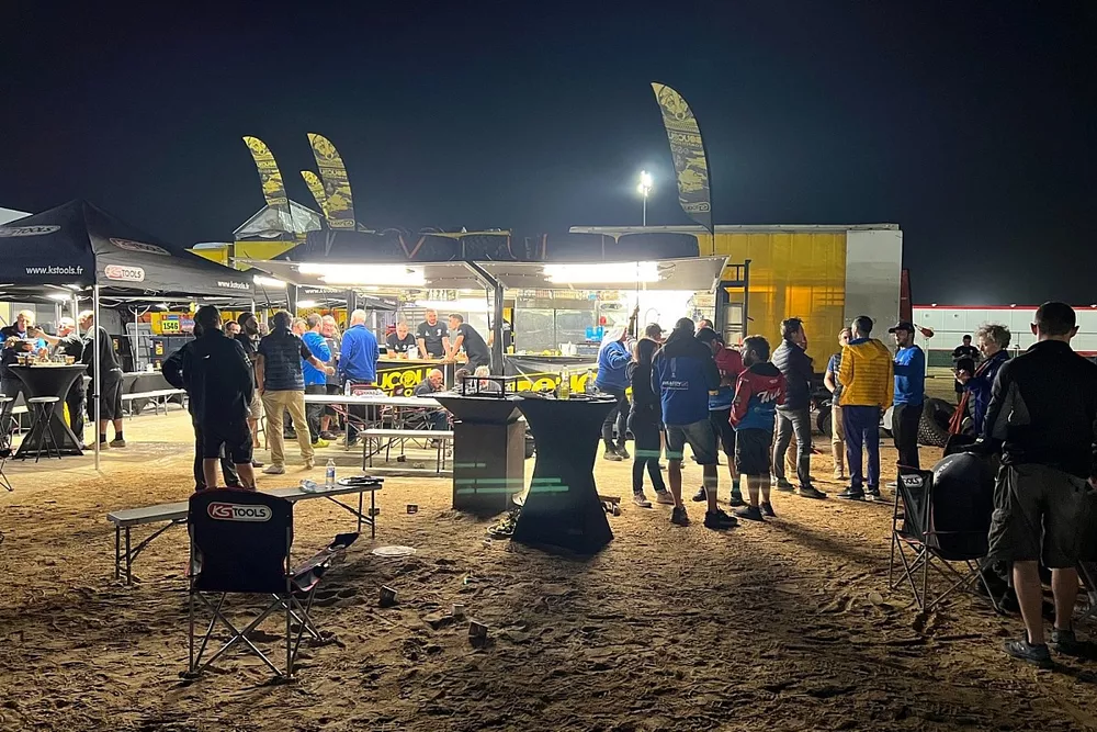 Fiesta de Año Nuevo en el Dakar