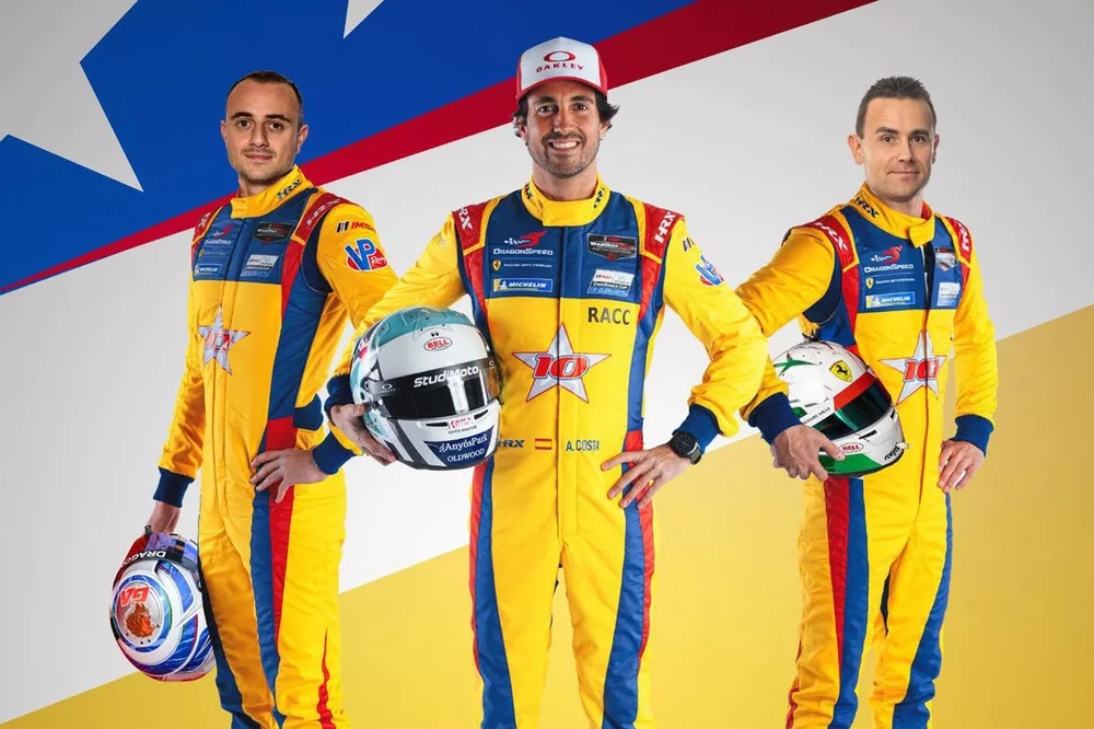Giacomo Alto&egrave;, ALbert Costa, Davide Rigon, DragonSpeed