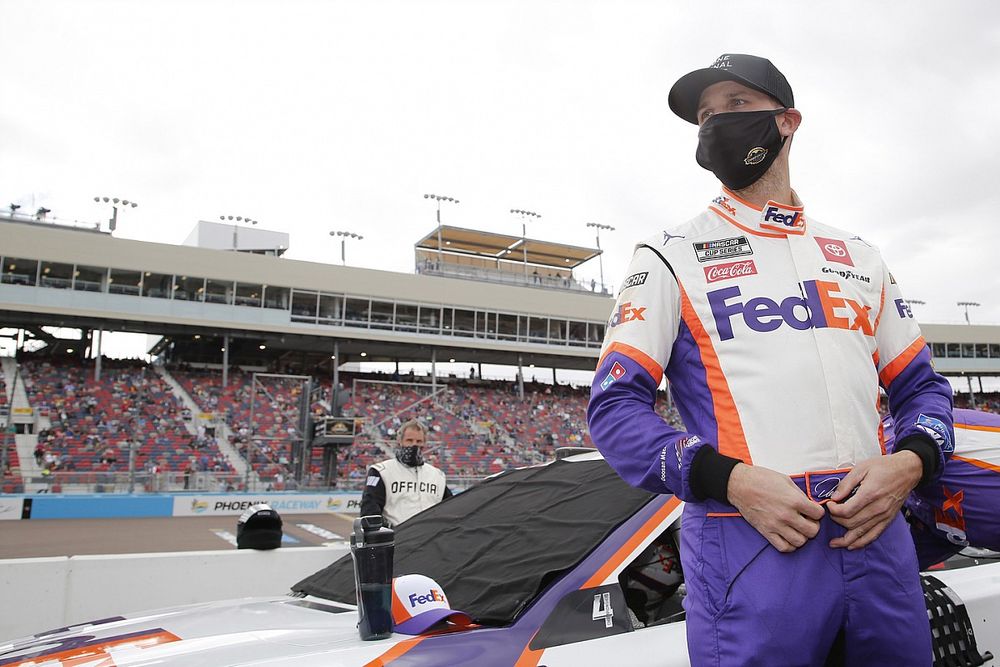 Denny Hamlin, Joe Gibbs Racing, Toyota Camry FedEx Express