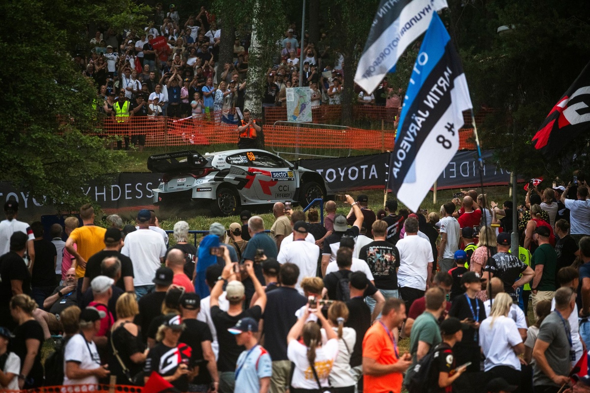 WRC Finland: Rovanpera returns to the top in tight fight