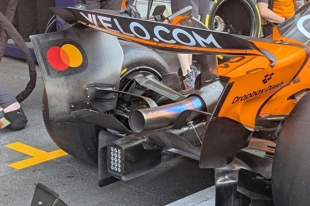 Detalle técnico del McLaren MCL39