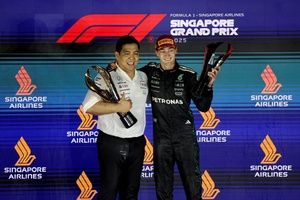 F1: Comemoração no pódio em Singapura 'obrigou' CEO da Petronas a pedir desculpas; entenda