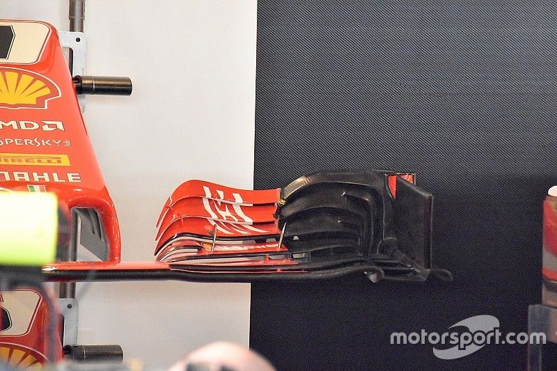 Ferrari SF71H, front wing