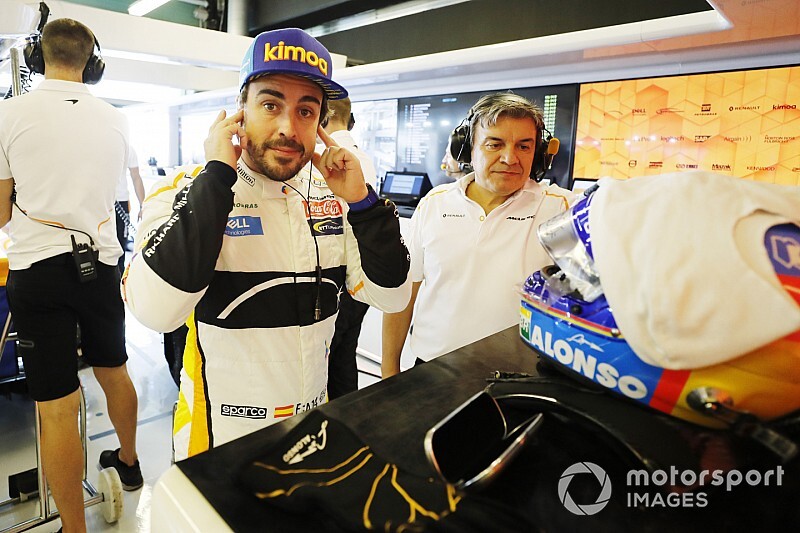 アロンソF1参戦停止も、マクラーレンは来季マシンのテストを希望?