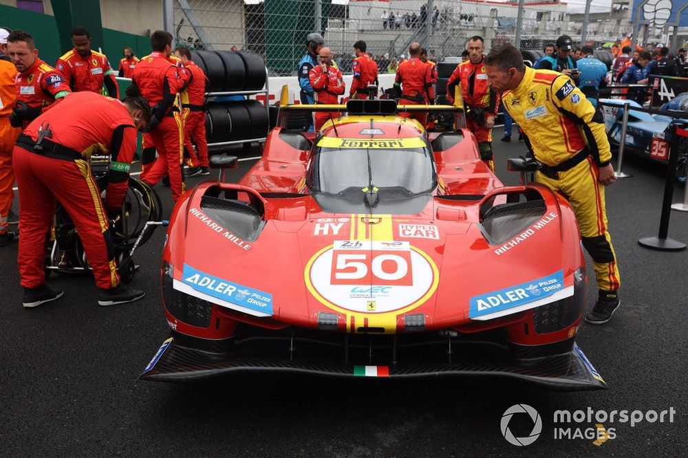 #50 Ferrari AF Corse Ferrari 499P: Antonio Fuoco, Miguel Molina, Nicklas Nielsen