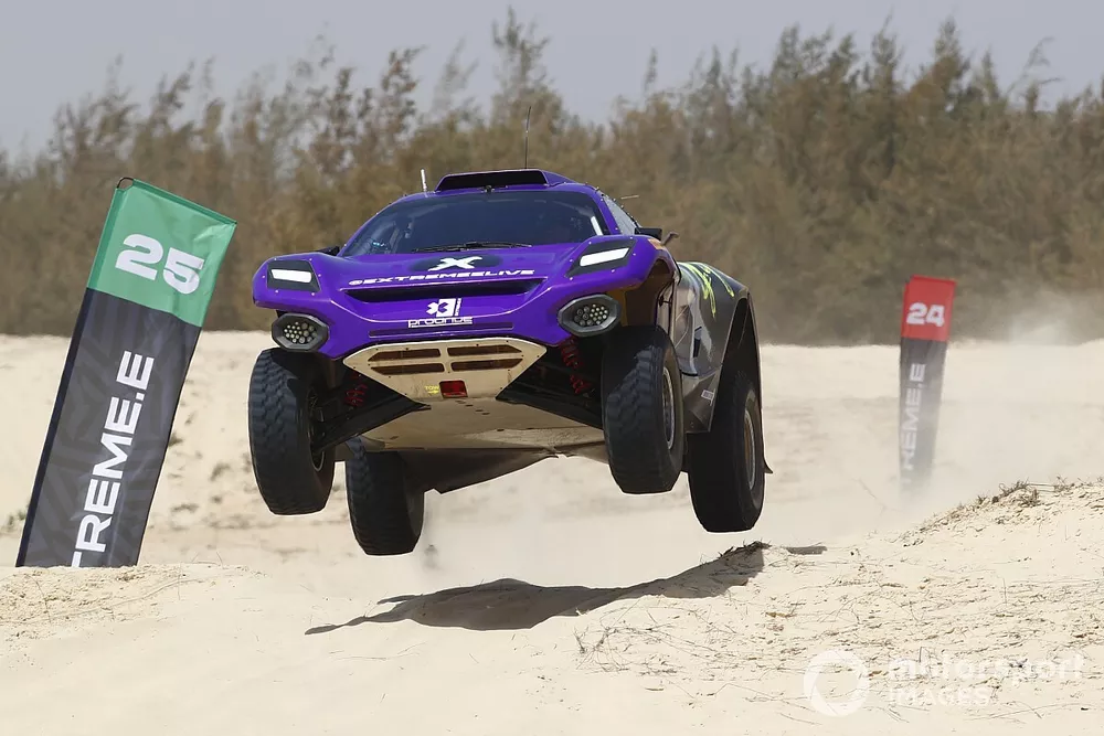Cristina Guti&eacute;rrez, X44 Sebastien Loeb, X44, salto