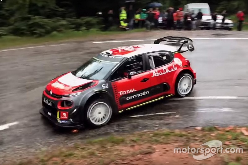 Vidéo - Sébastien Loeb teste la C3 WRC
