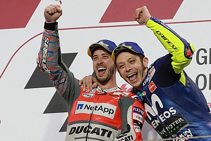 Lontaran pujian Rossi untuk kegigihan Dovizioso