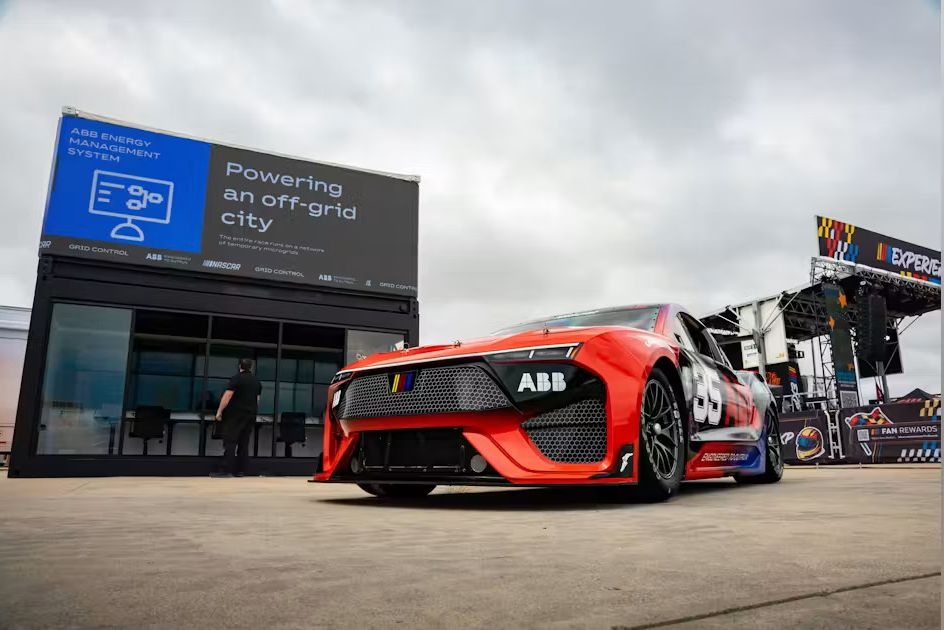NASCAR Implements Mobile Power Grid for San Diego Race