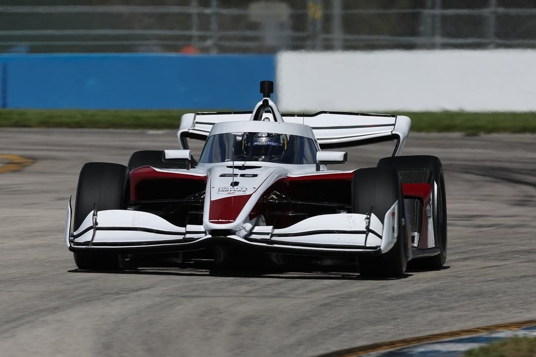 Alexander Rossi takes over IR-28 testing as IndyCar pushes new chassis to the limit at...