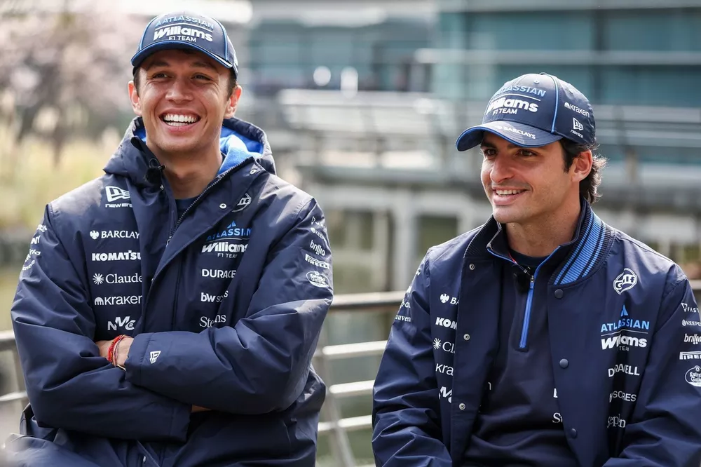 Alexander Albon, Williams, Carlos Sainz, Williams