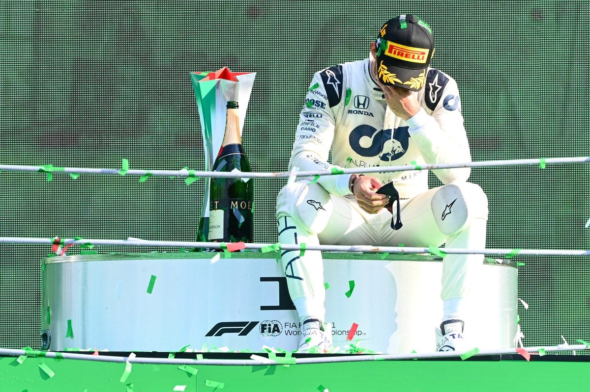 Pierre Gasly reflects on 2020 Monza F1 win: “It sticks with me every day”