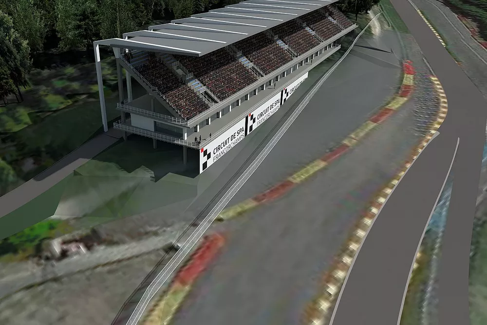 Spa-Francorchamps, projet de r&eacute;novation