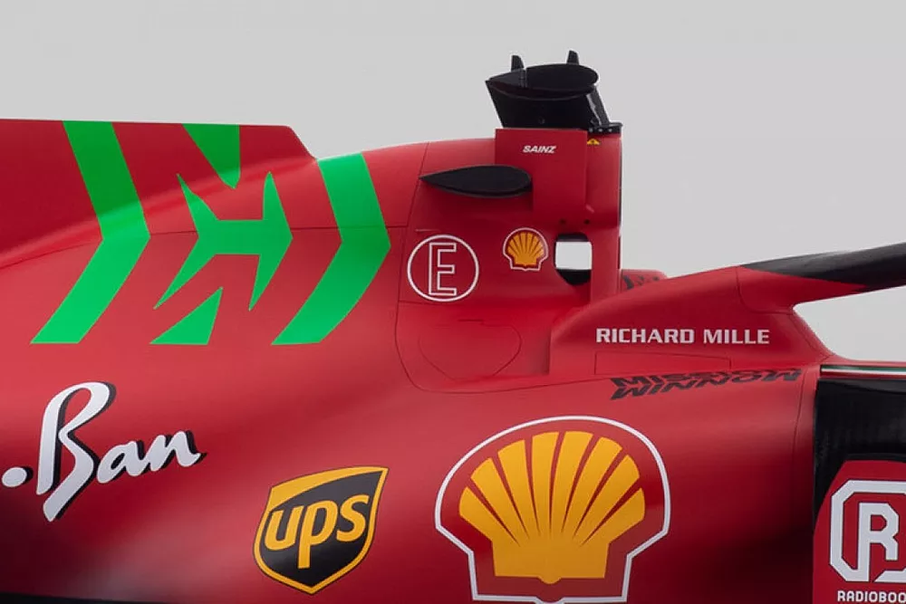 Dettagli della Ferrari SF21 