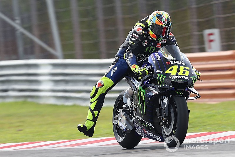 Rossi: “El último neumático salió mal, pero no hubiera superado a Maverick”