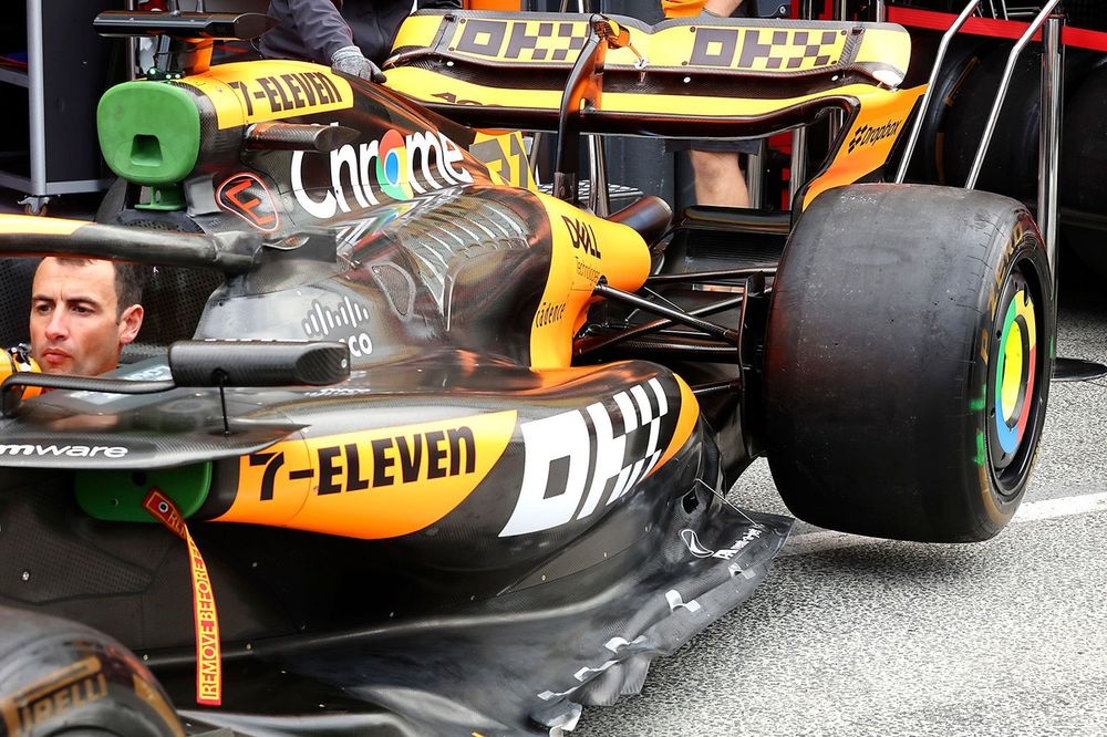 Detalhes técnicos do McLaren MCL38